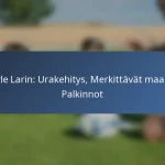 Jesse Ferreira: Urakehitys, Merkittävät saavutukset, Palkinnot