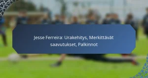 Jesse Ferreira: Urakehitys, Merkittävät saavutukset, Palkinnot