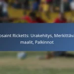 Dwayne De Rosario: Urasaavutukset, Huomionarvoiset ottelut, Palkinnot